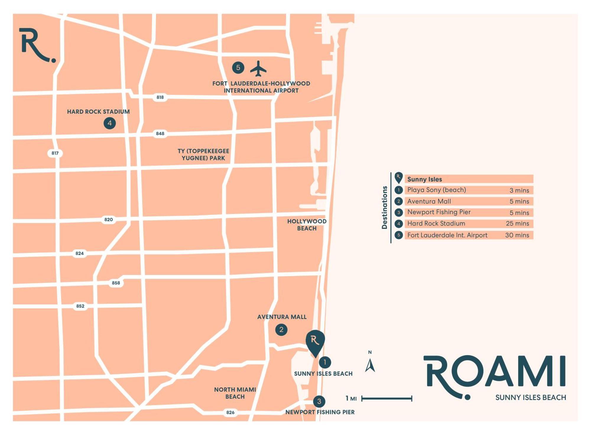 Roami At Sunny Isles Apartment Miami Beach Ngoại thất bức ảnh